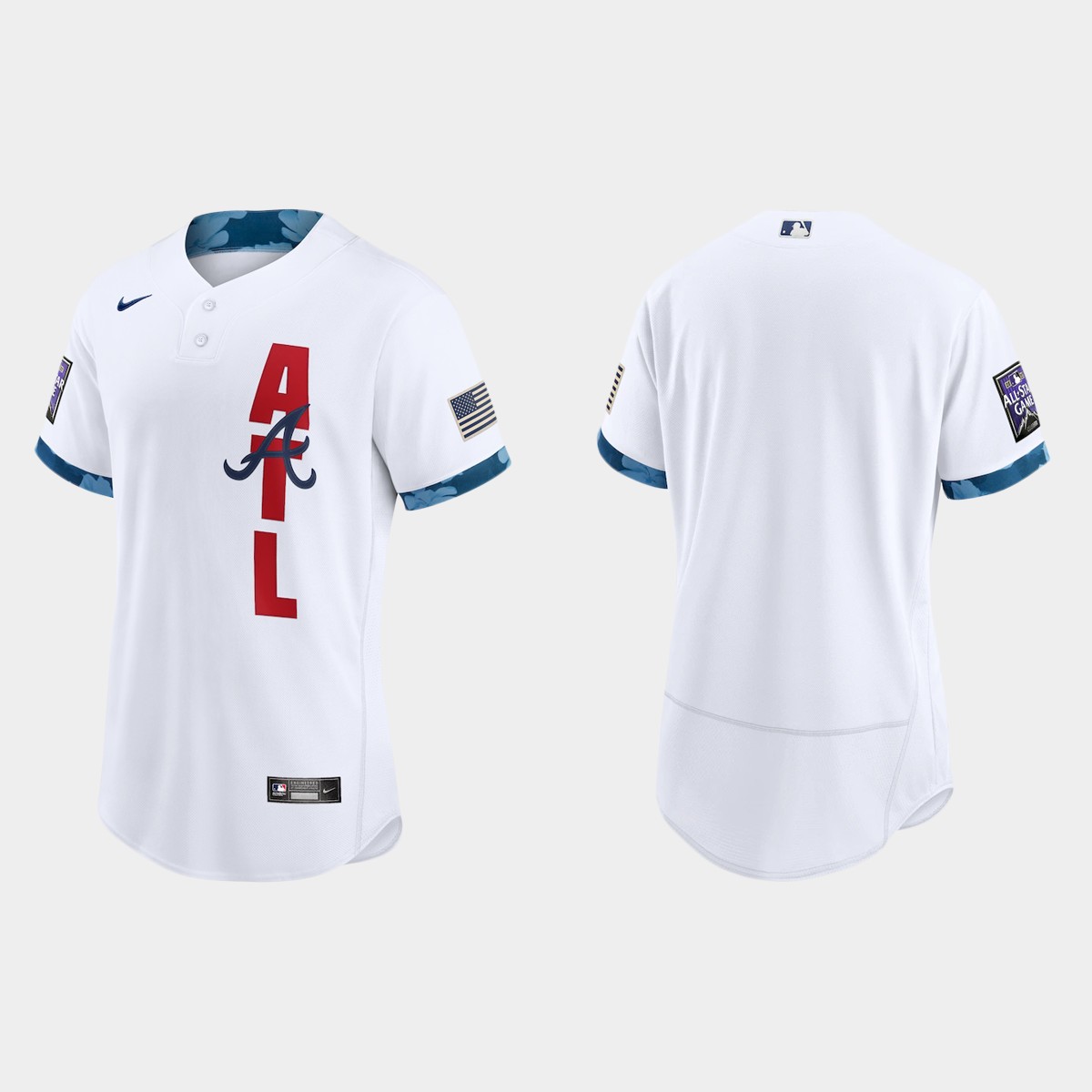 Atlanta Braves 2021 All Star Game Authentic White Jersey