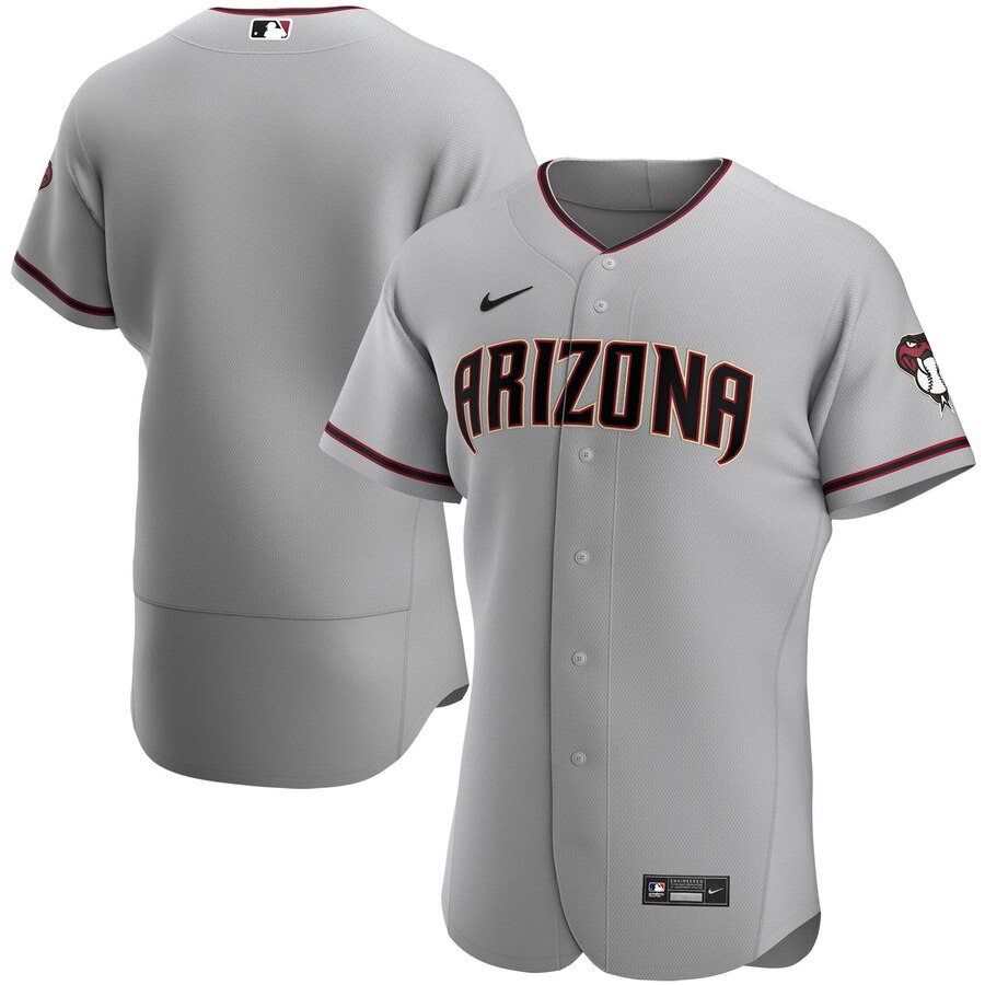 Arizona Diamondbacks Men's Gray Road 2020 Authentic Team Jersey