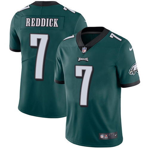 Eagles #7 Haason Reddick Green Team Color Men's Stitched Vapor Untouchable Limited Jersey