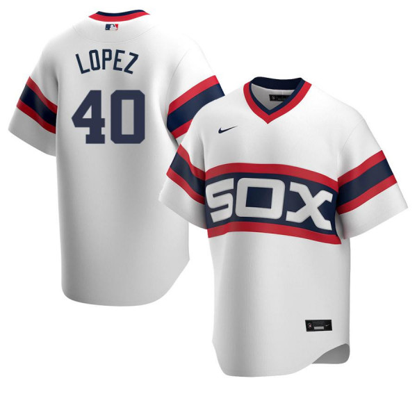 Men's Youth Women's Chicago White Sox 40 Replica White Home 2020 Reynaldo Lopez Jersey