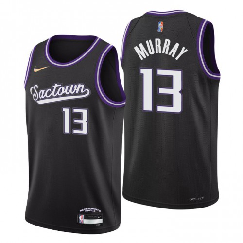 Sacramento Sacramento Kings #13 Keegan Murray Mens Black 2021/22 Swingman Jersey - City Edition Mens