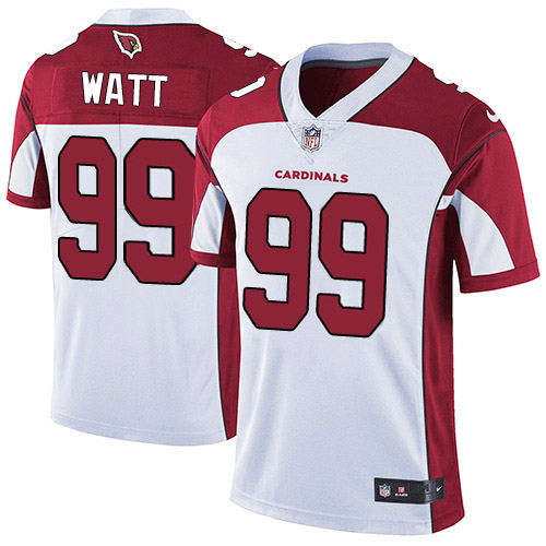 Cardinals #99 J.J. Watt White Youth Stitched Vapor Untouchable Limited Jersey