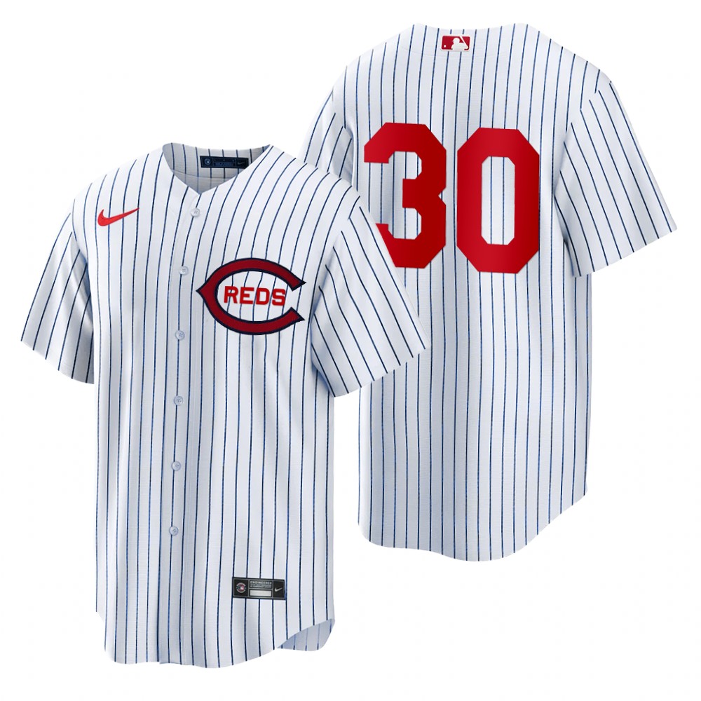 Cincinnati Reds #30 Ken Griffey Jr Men's 2022 Field Of Dreams Game Jersey - White