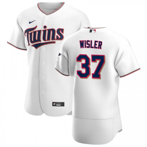 Minnesota Minnesota Twins #37 Matt Wisler Men's White Home 2020 Authentic Player Jersey Men's