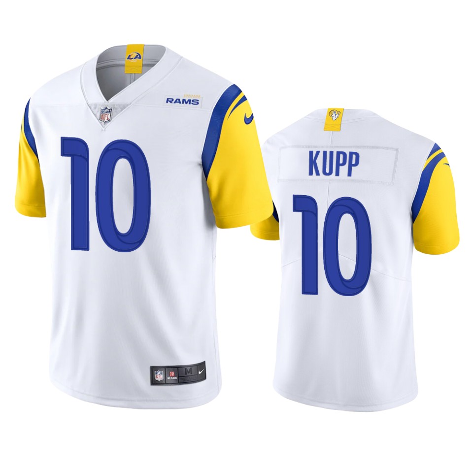 Los Angeles Rams #10 Cooper Kupp Men's Alternate Vapor Limited Jersey - White