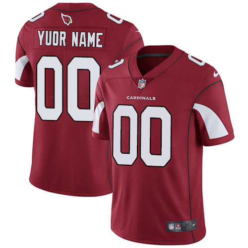 Arizona Cardinals Customized Red Team Color Stitched Vapor Untouchable Limited Youth Jersey