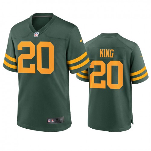 Green Bay Green Bay Packers #20 Kevin King Men's Alternate Game Player Jersey - Green Men's