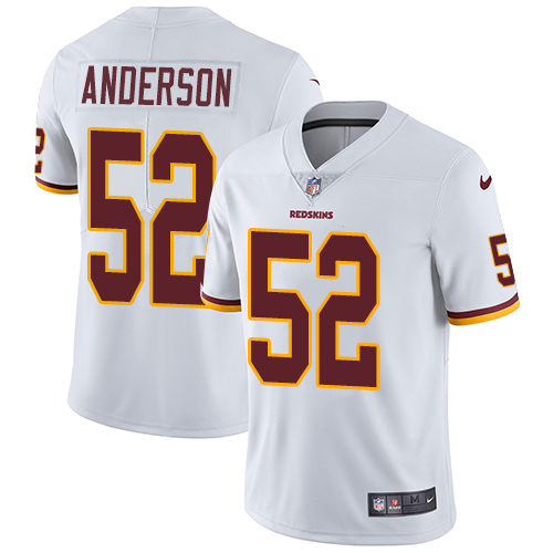 Washington Commanders #52 Ryan Anderson White Youth Stitched Vapor Untouchable Limited Jersey Youth