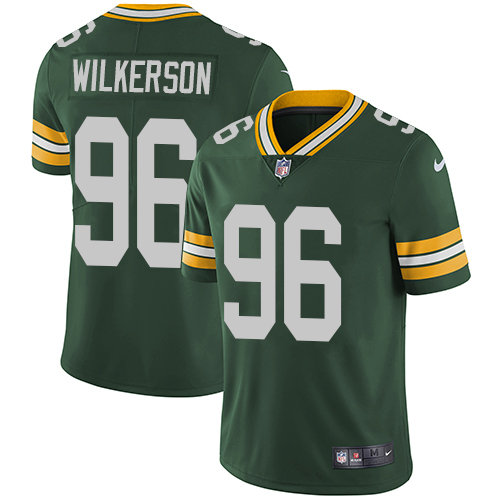 Green Bay Packers #96 Muhammad Wilkerson Green Team Color Men's Stitched Vapor Untouchable Limited Jersey Men's