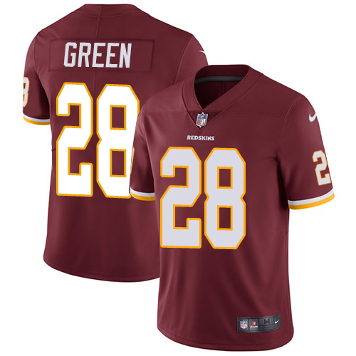 Washington Commanders #28 Darrell Green Burgundy Red Team Color Men's Stitched Vapor Untouchable Limited Jersey Men's