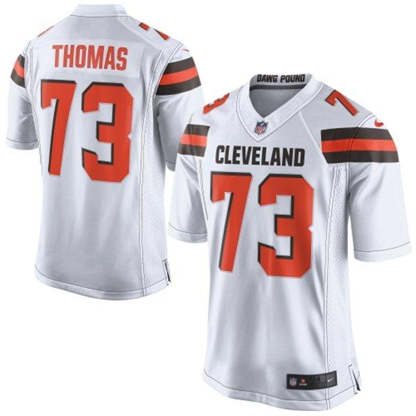 Browns #73 Joe Thomas White Men's Stitched New Elite Jersey