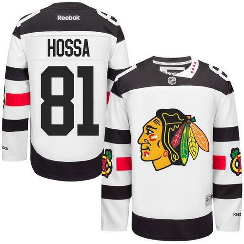 Chicago Blackhawks #81 Marian Hossa White 2016 Stadium Series Stitched Youth Jersey Youth