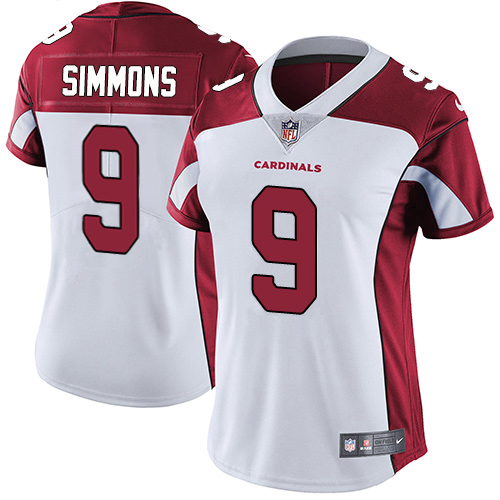 Cardinals #9 Isaiah Simmons White Women's Stitched Vapor Untouchable Limited Jersey