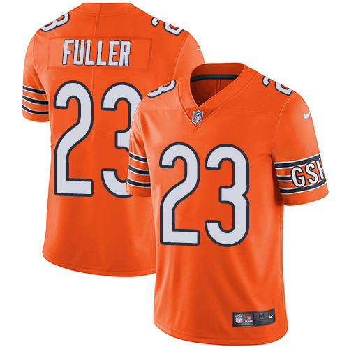 Chicago Bears #23 Kyle Fuller Orange Men's Stitched Limited Rush Jersey Men's