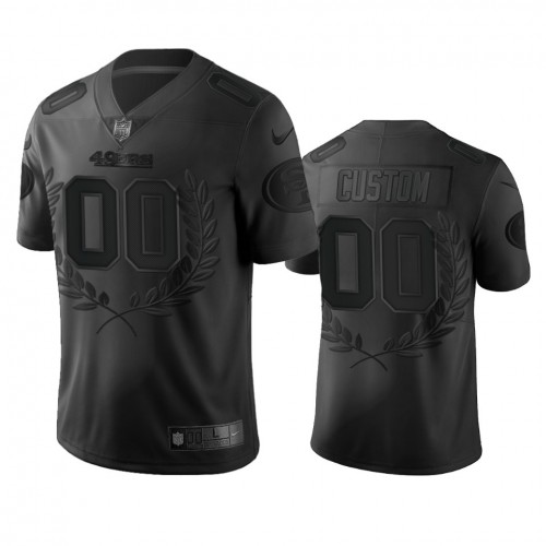 San Francisco 49ers Custom Men's Black MVP Limited Edition Jersey