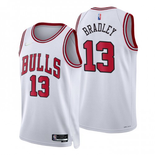 Chicago Bulls #13 Tony Bradley White Mens 2021-22 75th Anniversary Diamond Swingman Jersey - Association Edition Mens