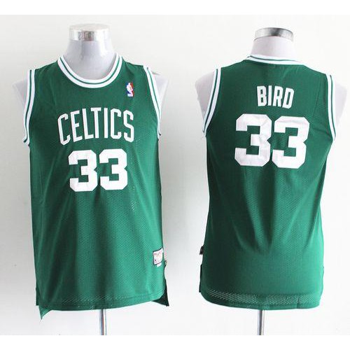 Boston Celtics #33 Larry Bird Green Throwback Stitched Youth Jersey Youth