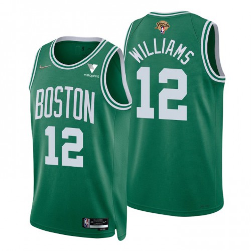 Boston Boston Celtics #12 Grant Williams Green Mens 2022 Finals 75th Anniversary Diamond Icon Edition Swingman Jersey Mens