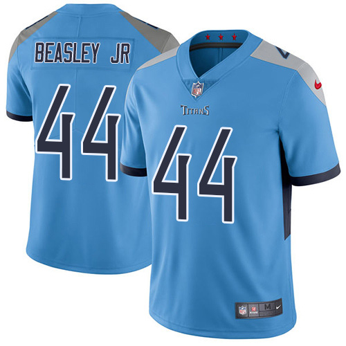 Tennessee Titans #44 Vic Beasley Jr Light Blue Alternate Youth Stitched Vapor Untouchable Limited Jersey Youth