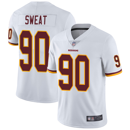Washington Commanders #90 Montez Sweat White Youth Stitched Vapor Untouchable Limited Jersey Youth
