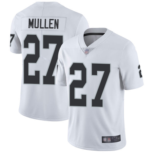 Las Vegas Raiders #27 Trayvon Mullen White Men's Stitched Vapor Untouchable Limited Jersey Men's