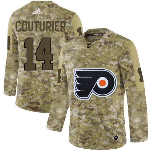 Adidas Philadelphia Flyers #14 Sean Couturier Camo Authentic Stitched Jersey Men's