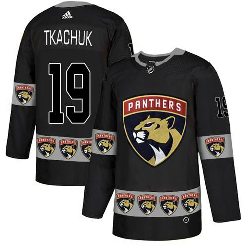 Adidas Panthers #19 Matthew Tkachuk Black Authentic Team Logo Fashion Stitched Youth Jersey