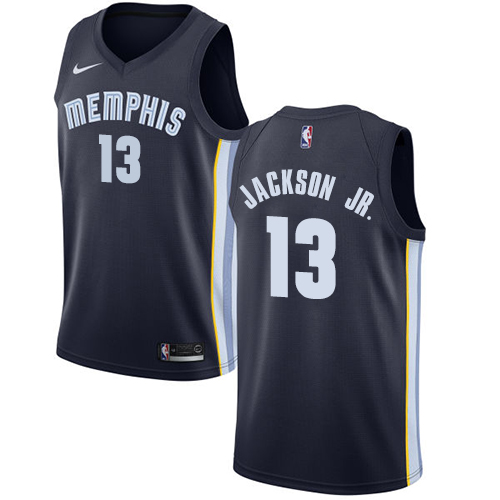 Memphis Grizzlies #13 Jaren Jackson Jr. Navy Blue Womens Swingman Icon Edition Jersey Womens