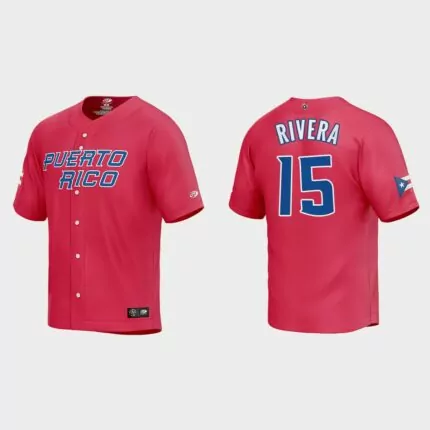 Emmanuel Rivera World Baseball Classic 2023 World Baseball Classic Jersey – Red