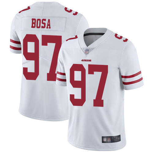 49ers #97 Nick Bosa White Men's Stitched Vapor Untouchable Limited Jersey