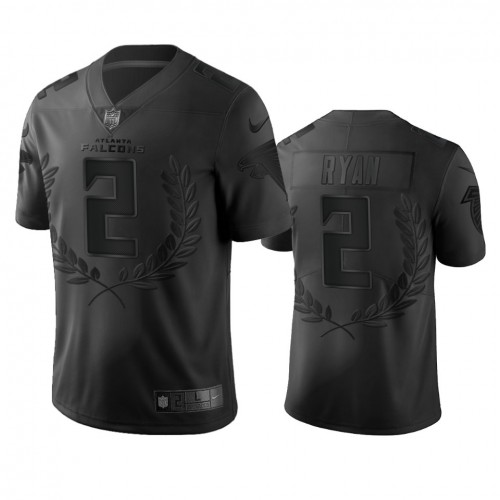 Atlanta Atlanta Falcons #2 Matt Ryan Men's Black MVP Limited Edition Jersey Men's