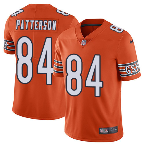 Chicago Bears #84 Cordarrelle Patterson Orange Youth Stitched Limited Rush Jersey Youth