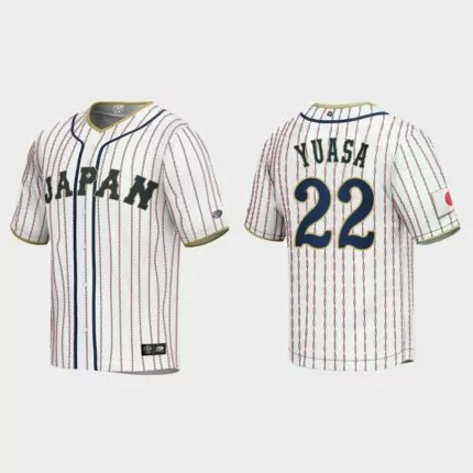 Atsuki Yuasa Japan Baseball 2023 World Baseball Classic Jersey – White