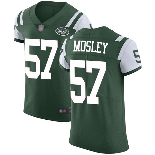 Jets #57 C.J. Mosley Green Team Color Men's Stitched Vapor Untouchable Elite Jersey