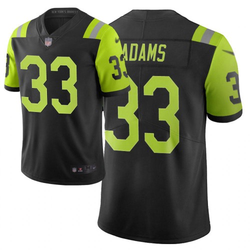 New York Jets #33 Jamal Adams Black Men's Stitched Limited City Edition Jersey Men's