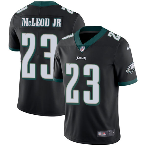 Philadelphia Eagles #23 Rodney McLeod Jr Black Alternate Men's Stitched Vapor Untouchable Limited Jersey Men's