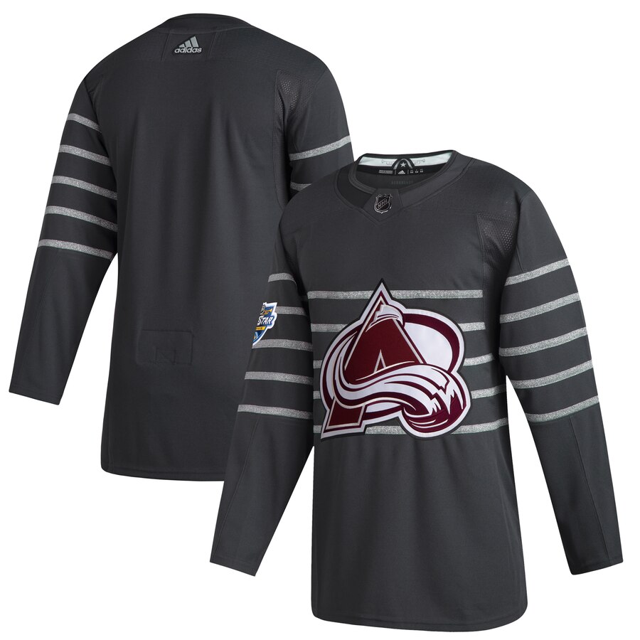 Men's Colorado Avalanche Adidas Gray 2020 All-Star Game Authentic Jersey
