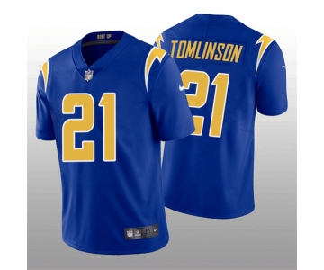 Men's Youth Women's Los Angeles Chargers #21 LaDainian Tomlinson Royal Vapor Untouchable Limited Stitched Jersey