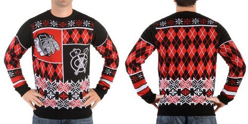 Chicago Blackhawks Men's Ugly Sweater