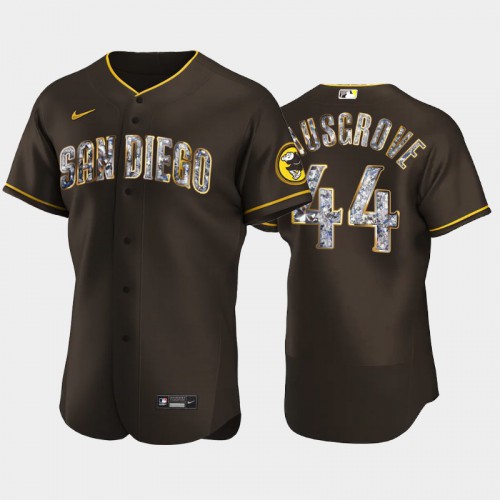 San Diego San Diego Padres #44 Joe Musgrove Men's Diamond Edition Jersey - Brown Men's