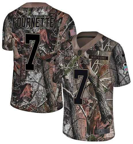 Tampa Bay Buccaneers #7 Leonard Fournette Camo Youth Stitched Limited Rush Realtree Jersey
