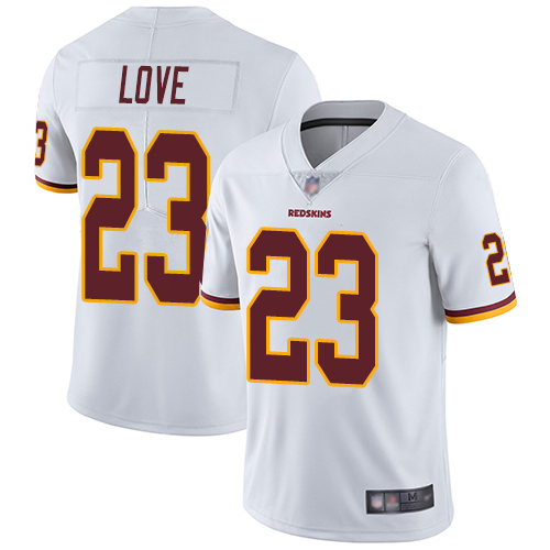 Washington Commanders #23 Bryce Love White Men's Stitched Vapor Untouchable Limited Jersey Men's
