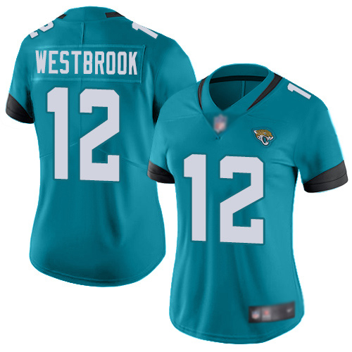 Jacksonville Jaguars #12 Dede Westbrook Teal Green Alternate Women's Stitched Vapor Untouchable Limited Jersey Womens