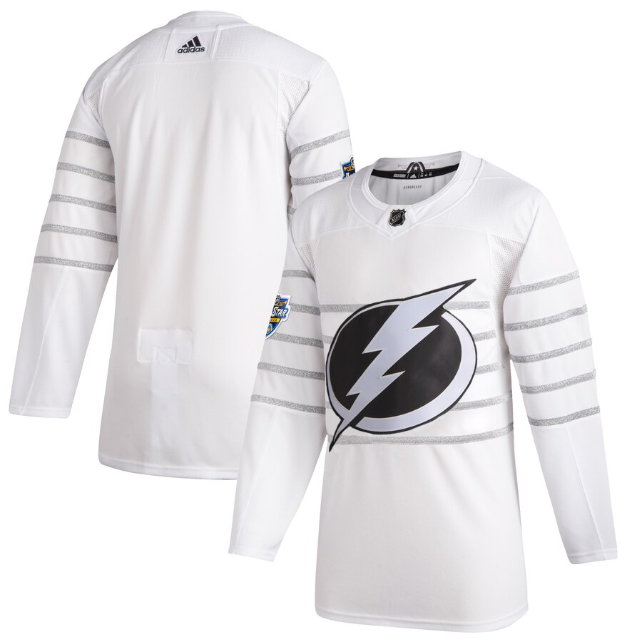 Men's Tampa Bay Lightning Adidas White 2020 All-Star Game Authentic Jersey