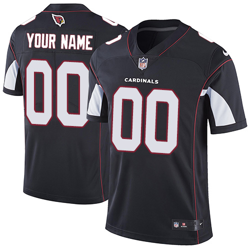 Arizona Cardinals Customized Black Alternate Stitched Vapor Untouchable Limited Youth Jersey