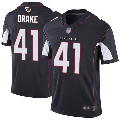 Arizona Cardinals #41 Kenyan Drake Black Alternate Men's Stitched Vapor Untouchable Limited Jersey Men's