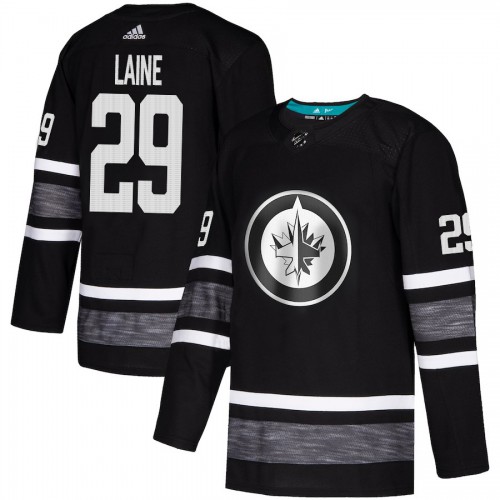 Adidas Winnipeg Jets #29 Patrik Laine Black 2019 All-Star Game Parley Authentic Stitched Jersey Men's