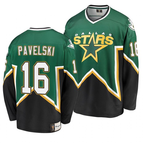 Dallas Dallas Stars #16 Joe Pavelski Kelly Green Men's Heritage Premier Breakaway Player Jersey Men's