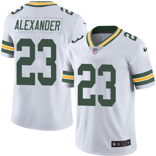 Packers #23 Jaire Alexander White Men's Stitched Vapor Untouchable Limited Jersey