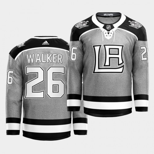 Adidas Los Angeles Kings #26 Sean Walker 2021 City Concept Stitched Jersey - Black Men's